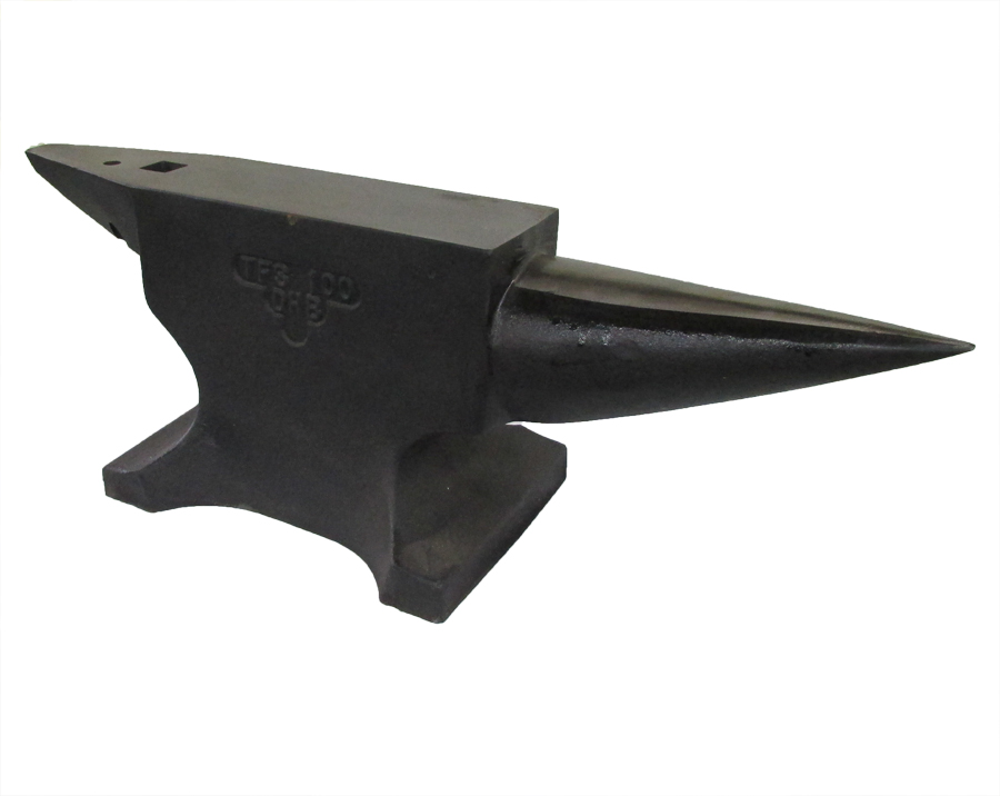 Single horn anvil